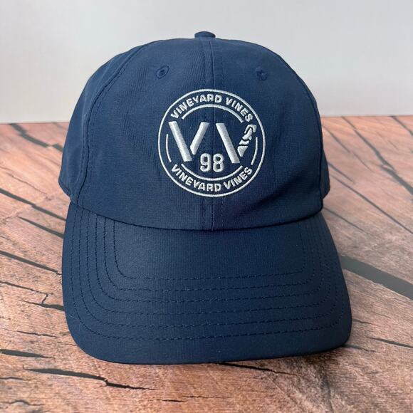 Vineyard Vines Blue Adjustable Baseball Cap Hat - Picture 1 of 6